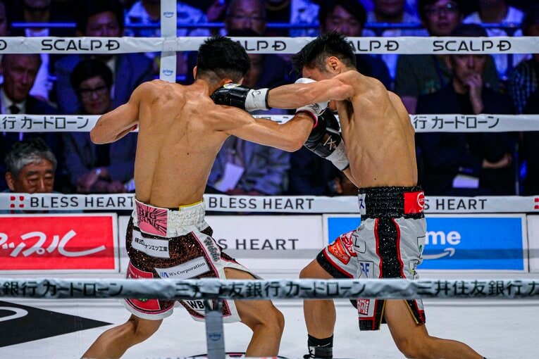 中谷潤人vs.西田凌佑（WBC・IBF世界バンタム級王座統一戦） ©Takuya Sugiyama