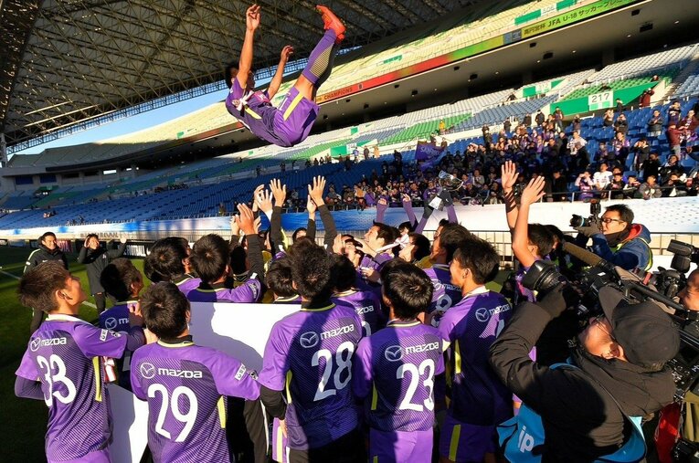 高3時にはU-18高円宮杯でも優勝。名実ともに同世代の日本一に輝いたが…／本人提供