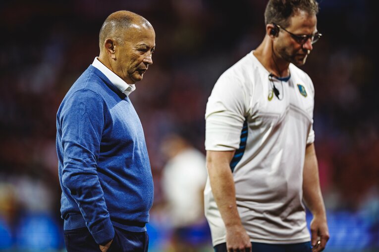 日本代表の新ヘッドコーチに就任したエディー・ジョーンズ（写真は2023年ラグビーW杯）©︎Kiichi Matsumoto