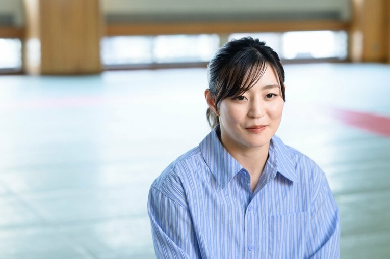 角田さんは現役時代から声の力を意識して戦っていた