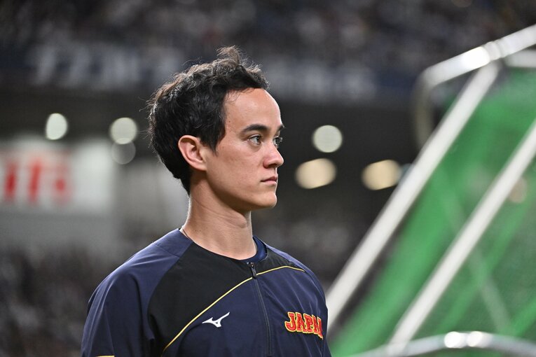 アナリストとして日本代表スタッフに加わったアイアトン氏。普段はドジャースで大谷の通訳、アナリストを務める　©Hideki Sugiyama