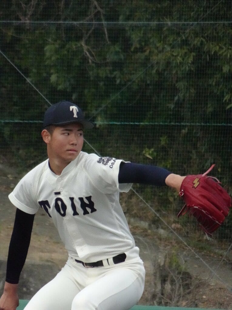 【フォーム連続写真】大阪桐蔭「スーパー1年生」も3年生に…森陽樹の今　©Yuji Yanagawa