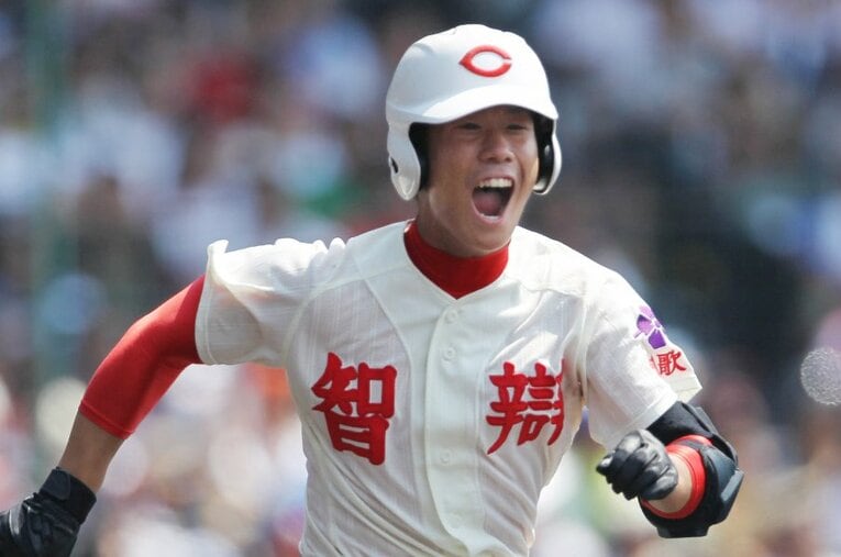 道端俊輔（29歳）。智弁和歌山高、早稲田大で活躍。昨年まで明治安田生命で7年間プレーした（写真は2011年夏の甲子園で） ／ photograph by JIJI PRESS