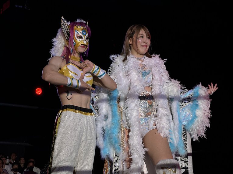 マリーゴールドの女子プロレスラー・桜井麻衣　©Norihiro Hashimoto