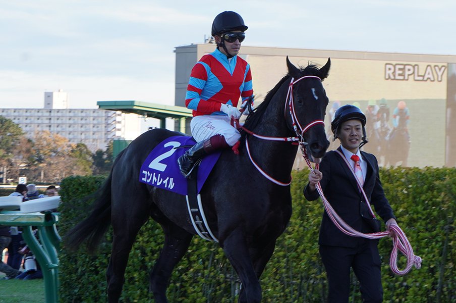 ホープフルS→ぶっつけで皐月賞!コントレイル&福永祐一の大挑戦。<Number Web> photograph by Satoshi Hiramatsu