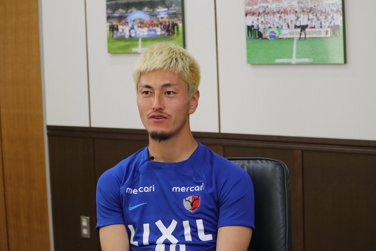 鈴木優磨　©︎KASHIMA ANTLERS