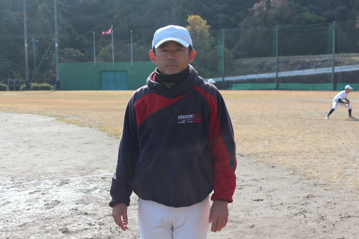 長崎西高の宗田監督　©Katsuharu Uchida