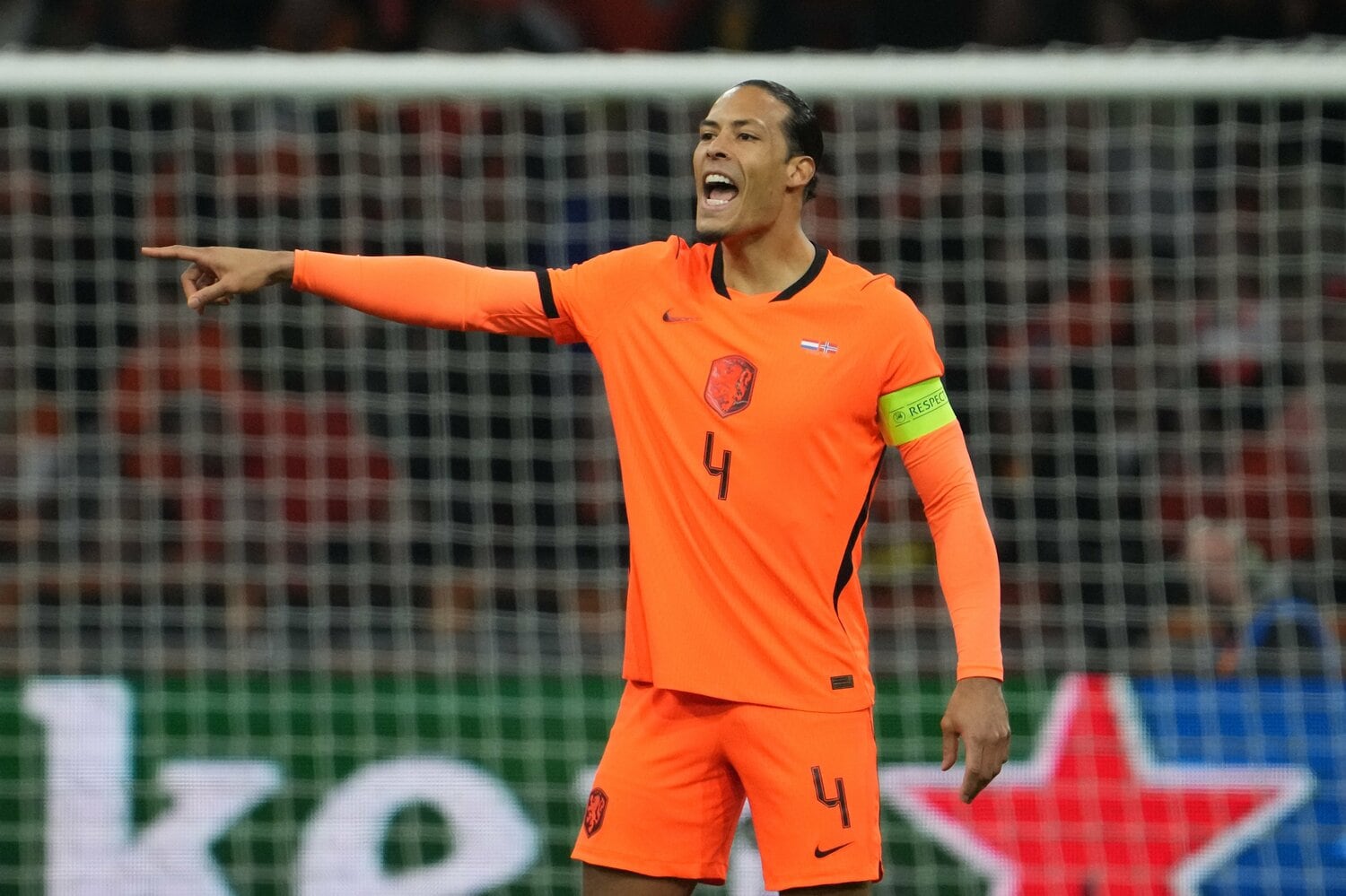 オランダのフィルジル・ファン・ダイク　©Masashi Hara