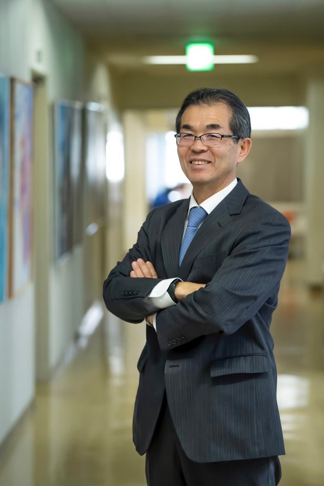 横浜隼人高の校長に就任した朝木氏／本人提供