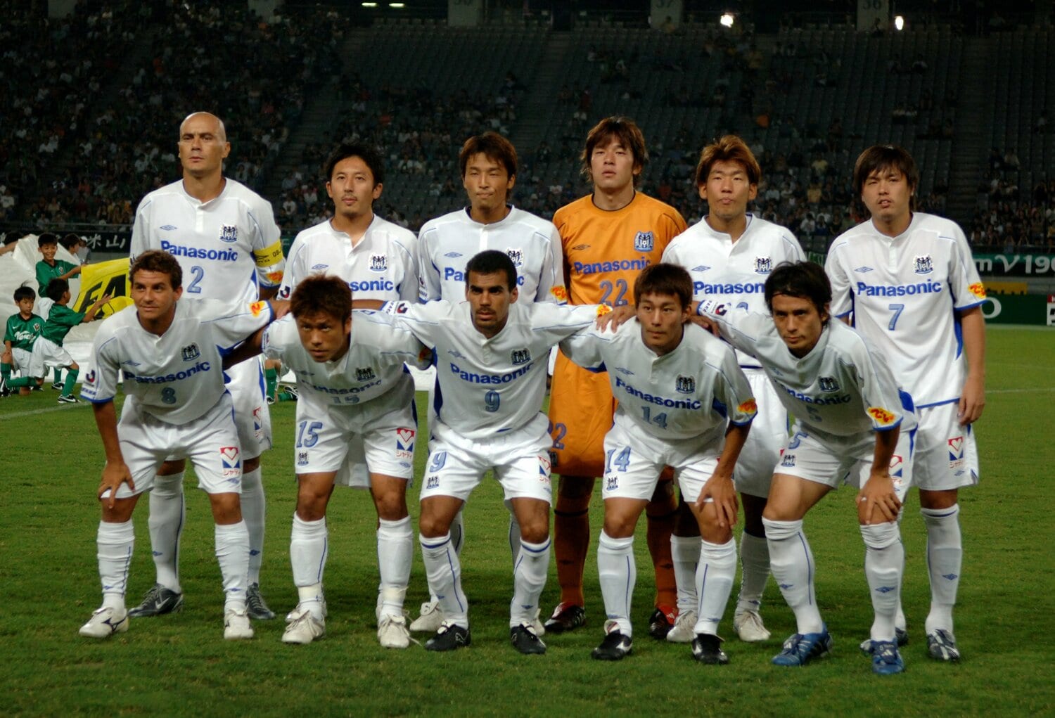 2005年、初のリーグ優勝を飾ったシーズンのガンバ　©Etsuo Hara/Getty Images