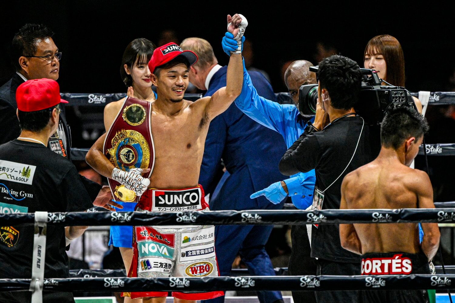 2月24日にバンタム級転向初戦を迎える中谷潤人　©︎Takuya Sugiyama