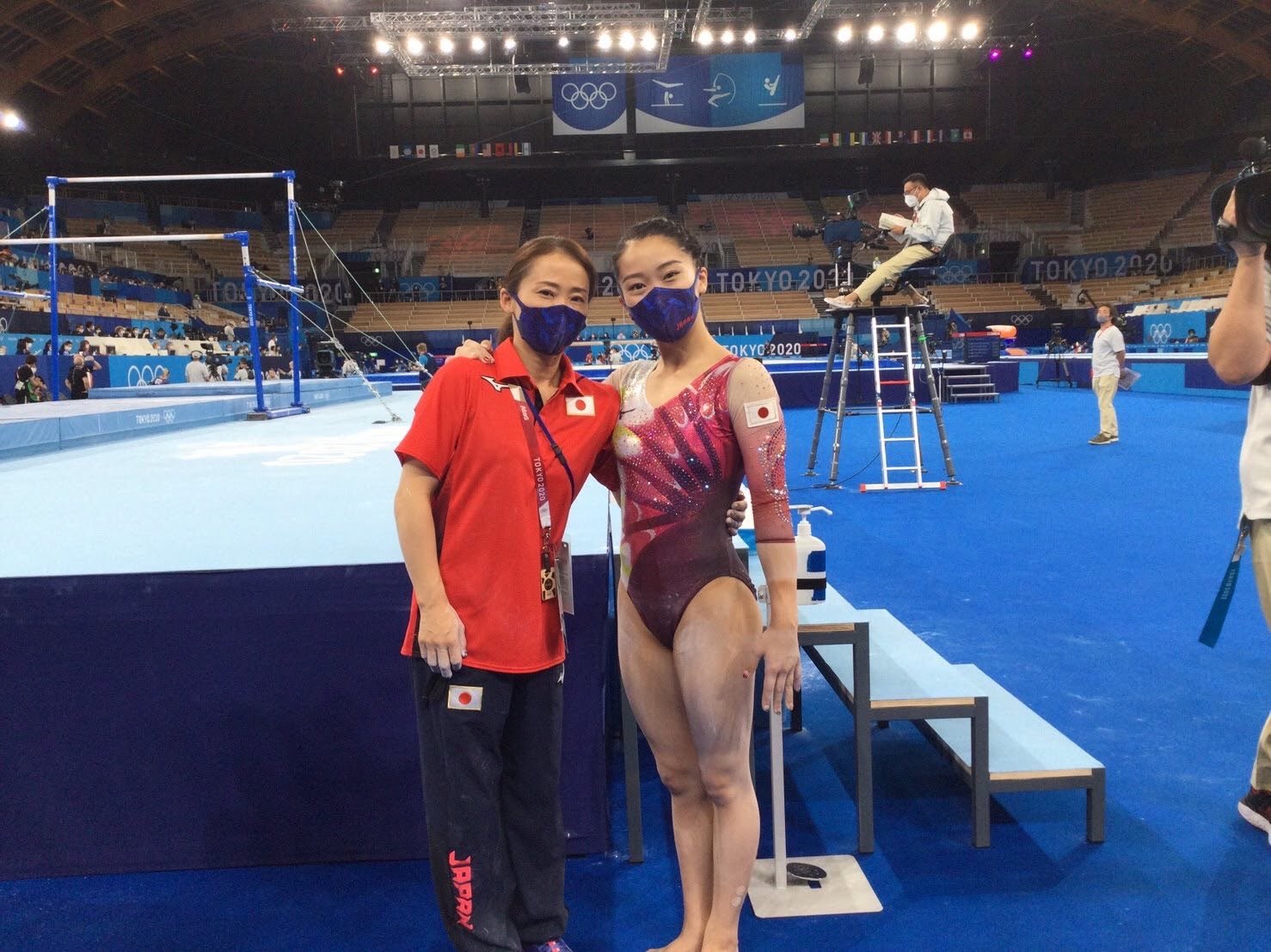 東京五輪後 ※本人提供