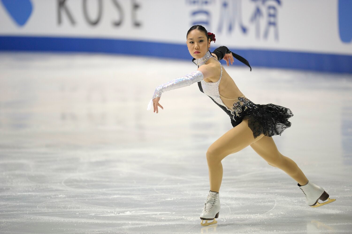 代表選考会も兼ねた全日本選手権、ショートプログラムにて ©Takuya Sugiyama