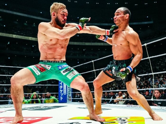 「ファイターの顔じゃない」告げた妻…扇久保博正（36歳）がRIZIN完勝で証明した“世界レベル”「堀口（恭司）選手にいつか勝ちたい」＜Number Web＞ photograph by RIZIN FF Susumu Nagao