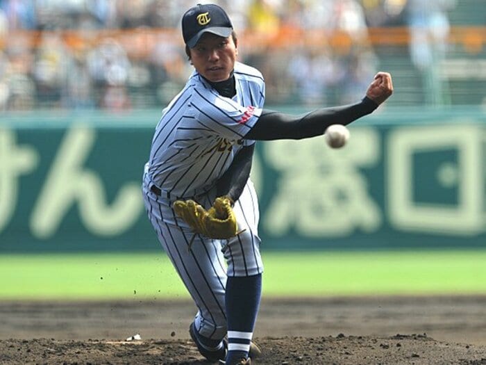 サイドスローらしくない投球術!?決勝戦で試される一二三慎太の真価。<Number Web> photograph by Hideki Sugiyama