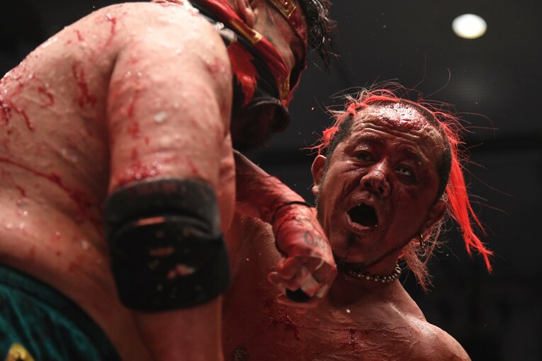 ビオレント・ジャックvs葛西純のデスマッチ