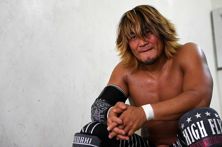 ついにオカダ・カズチカと4勝4敗2分の決着をつけることとなった棚橋弘至。エースとして、完全復活できるか!? ／ photograph by Essei Hara