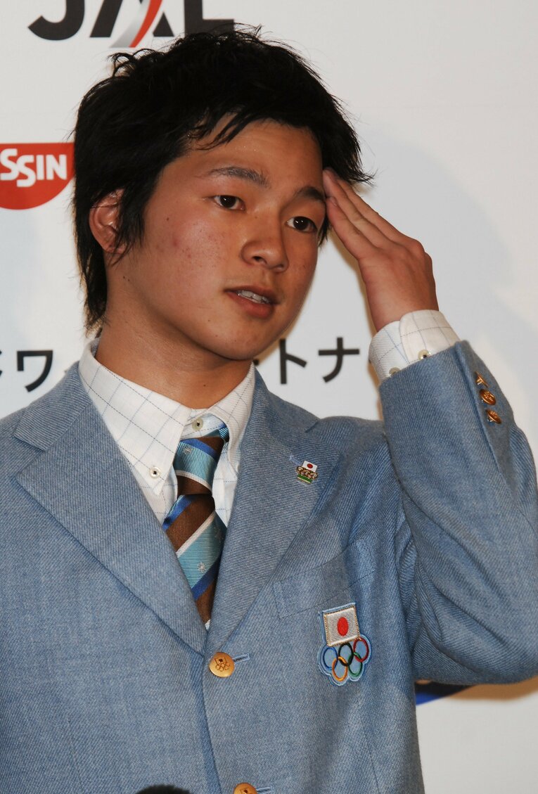 2006年のトリノ五輪時、17歳の國母　©JMPA