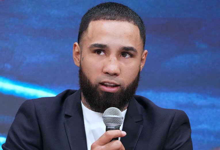 井上尚弥vs.ルイス・ネリの記者会見　©Naoki Fukuda