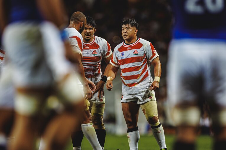 坂手淳史（2023年ラグビーW杯サモア戦）　©︎Kiichi Matsumoto