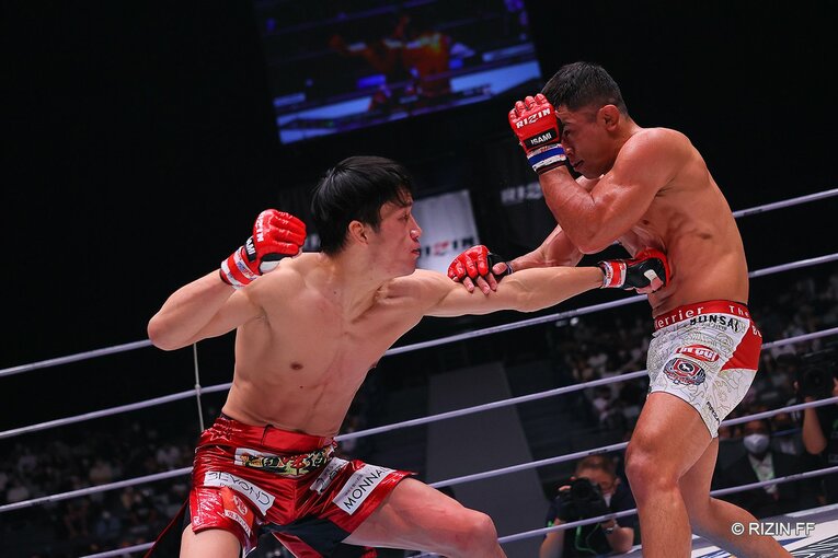 9月19日の朝倉海vsヤマニハ　©RIZIN FF