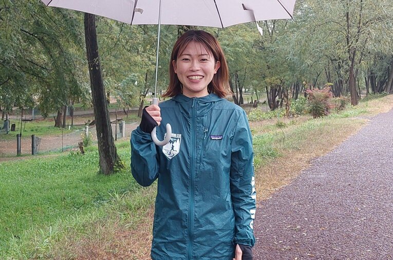 現在の小田切さん。長野東駅伝チームの初代エースを担った ©NumberWeb