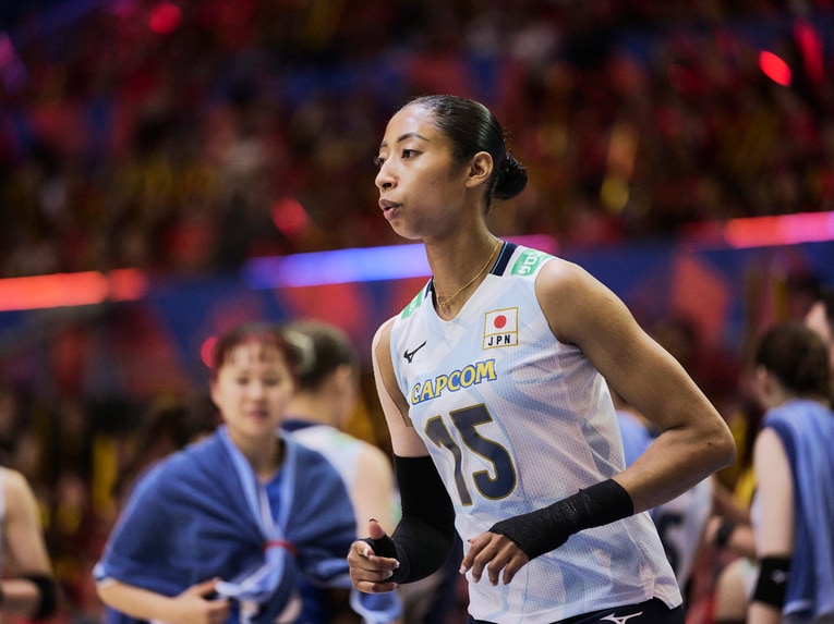 バレーボールネーションズリーグ 韓国戦　©︎Yuki Suenaga