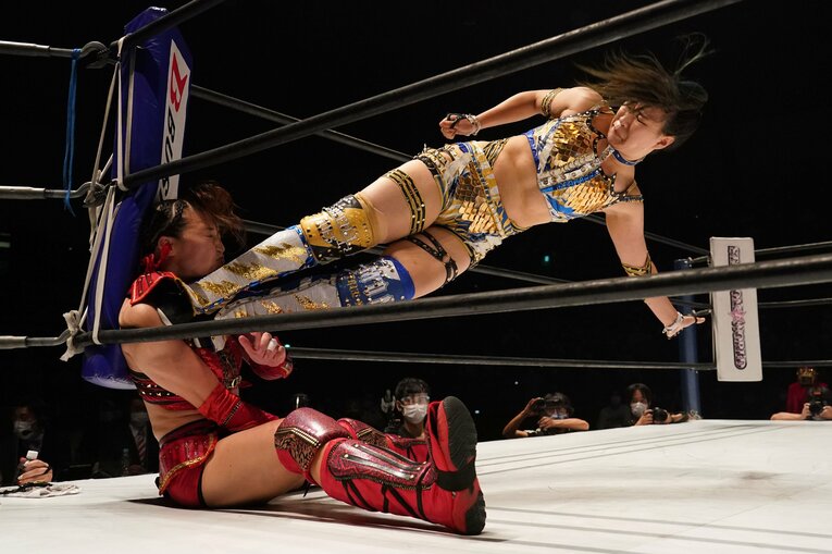 5★STAR GP優勝決定戦の朱里vs渡辺桃