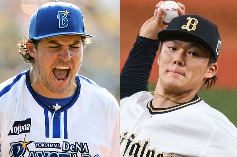 バウアーと山本由伸。サイ・ヤング賞経験者と3年連続沢村賞右腕の成績を中心に、先発投手の意義について考えてみると…… ／ photograph by JIJI PRESS/Nanae Suzuki
