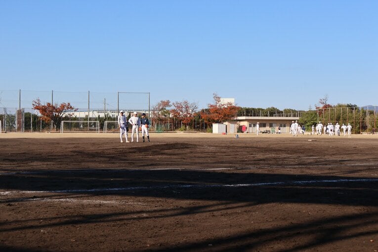 大冠高校の練習風景　©︎Fumi Sawai