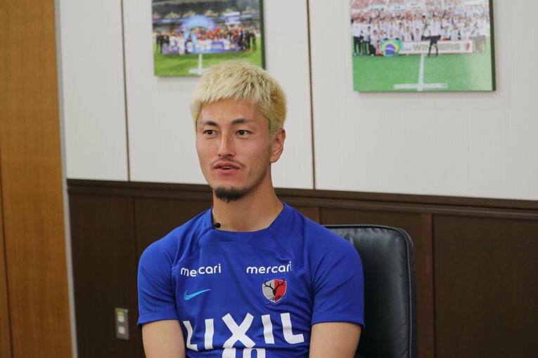 鈴木優磨　©︎KASHIMA ANTLERS