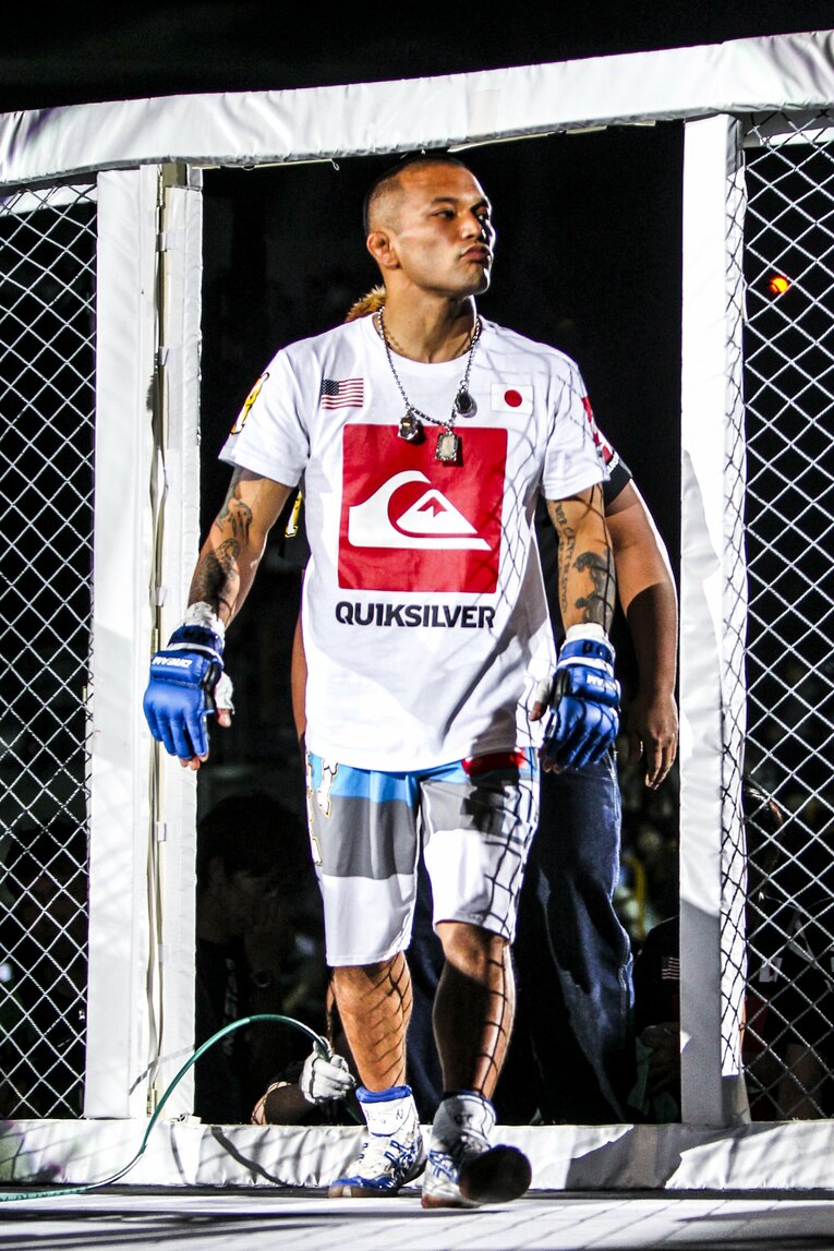 総合格闘技では最後の勝利となったDREAM.14でのキコ・ロペス戦