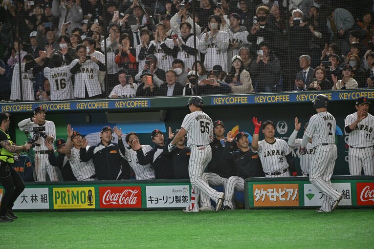 チェコ戦8回、満塁ホームラン【完全版】　©Nanae Suzuki