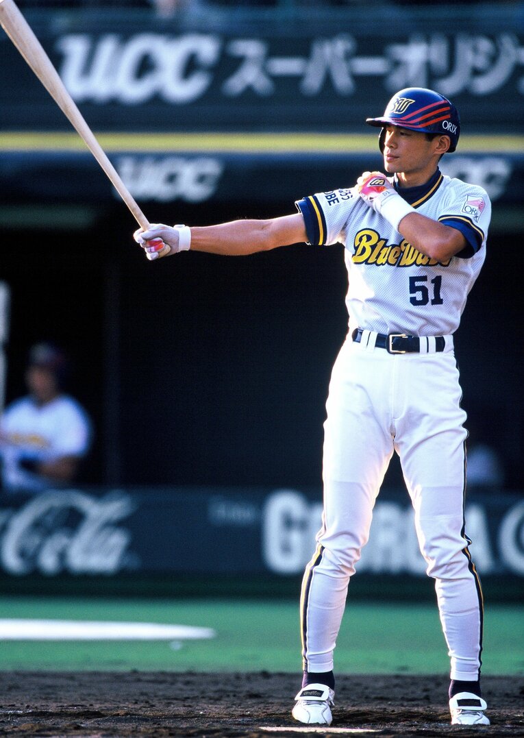 オリックス時代のイチロー（1997年）©︎Hideki Sugiyama