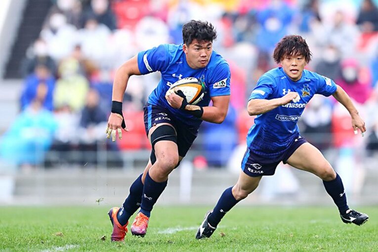 東福岡高から国内屈指の選手層を誇るパナソニックへ入団。この世代の顔とも言うべき逸材だ　©Naoki Nishimura/AFLO SPORT