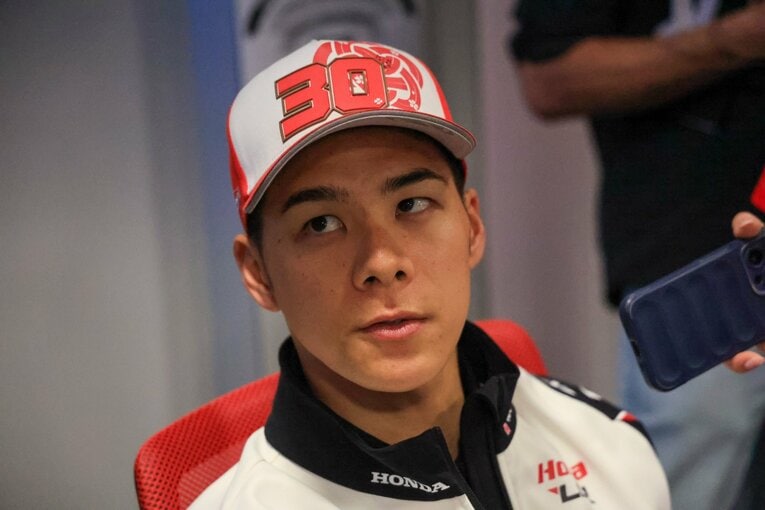 来季の動向が注目される中上。MotoGPクラス7シーズン目のベテランとなったが、ホンダ勢の中では健闘している　©Satoshi Endo