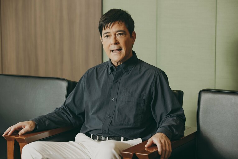 話題がサッカーに移ると、目つきが変わった　©︎Kiichi Matsumoto