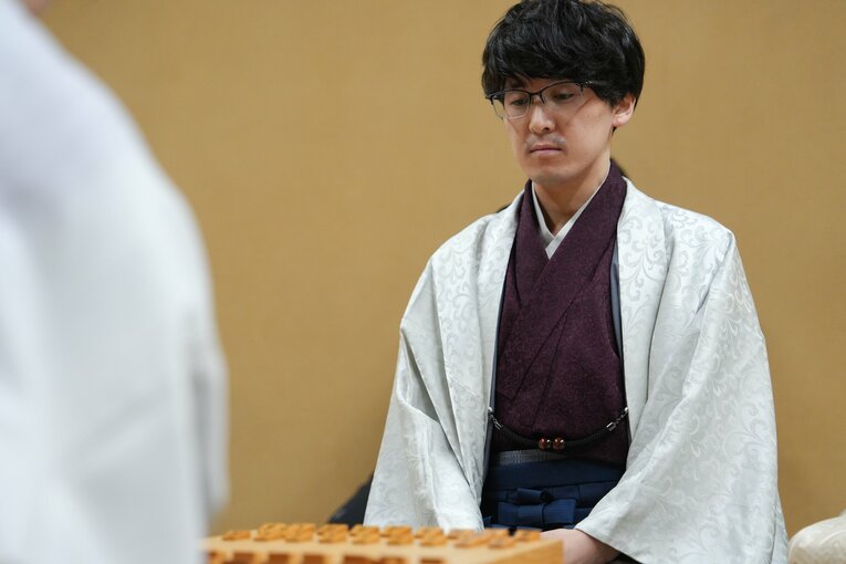 第5局での伊藤　©日本将棋連盟