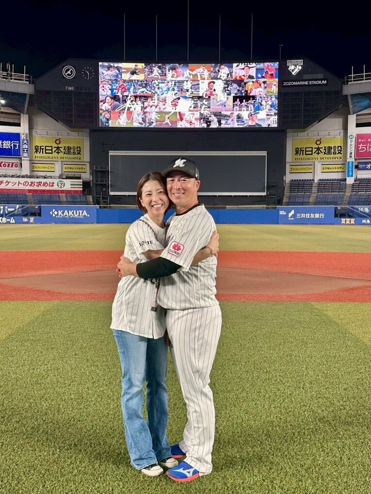 昨年の引退試合で　©Anna Mima（本人提供）