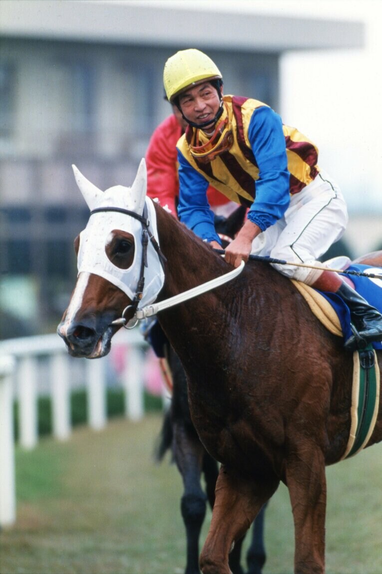 ユキノビジン（1993年エリザベス女王杯）　©Keiji Ishikawa