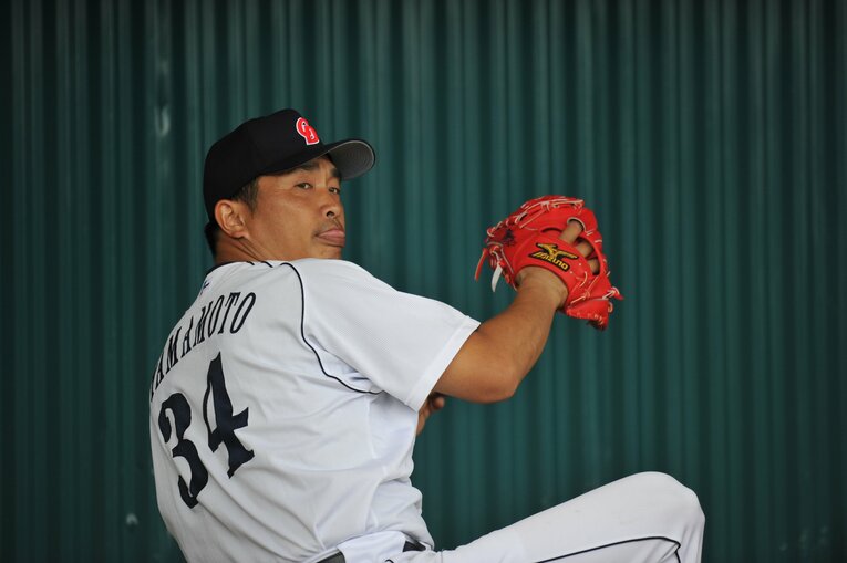 【2012年撮影】47歳の山本昌　©BUNGEISHUNJU