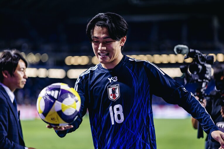 【上田綺世レア写真集／20枚超】パラグアイ戦後　©Kiichi Matsumoto