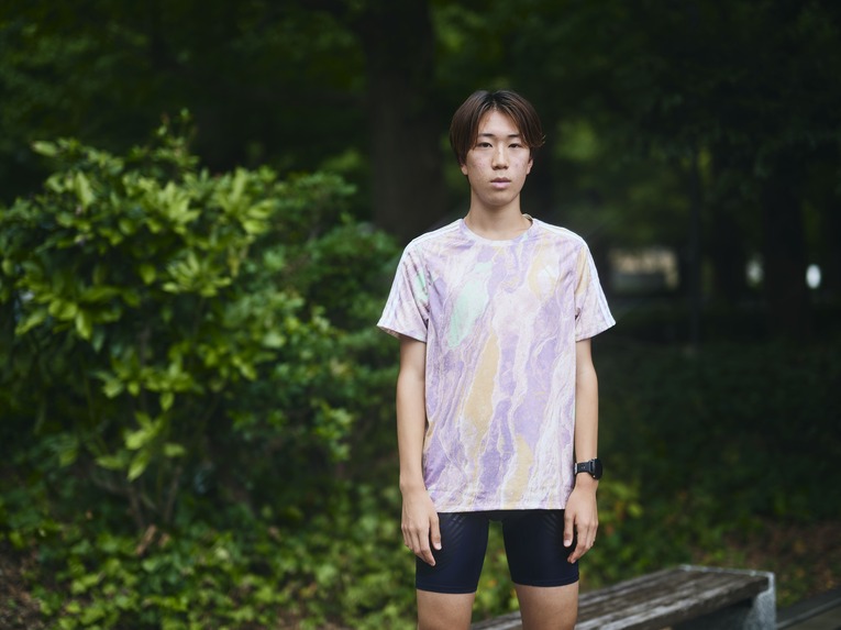 慶應大2年の成沢翔英　©Yuki Suenaga