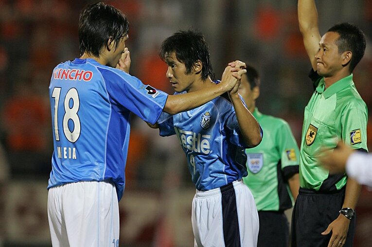 黄金期を築いた中山や高原から多くのものを学んだ前田遼一。現役を引退し、来季からジュビロ磐田U-18のコーチに就任する ／ photograph by J.LEAGUE