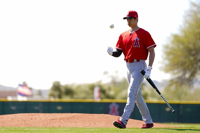 大谷翔平の「二刀流」挑戦には懐疑的な声も多かった（2020年）©︎Getty Images〈※クリック、スワイプすると「大谷翔平、メジャーでの大活躍＋愛されすぎな日常」がご覧になれます〉