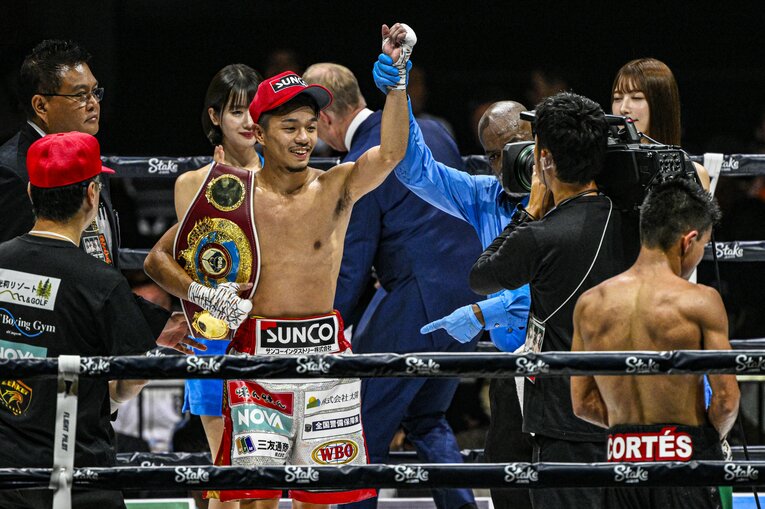 2月24日にバンタム級転向初戦を迎える中谷潤人　©︎Takuya Sugiyama