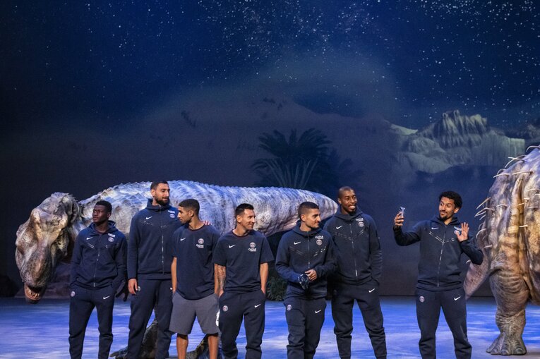 7月22日、豊洲で「ディノアライブ・プレミアム　タイムダイバー」を観覧　©Asami Enomoto