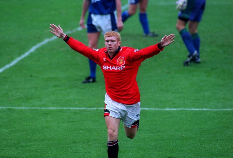 ポール・スコールズ（1994年撮影）　©Getty Images