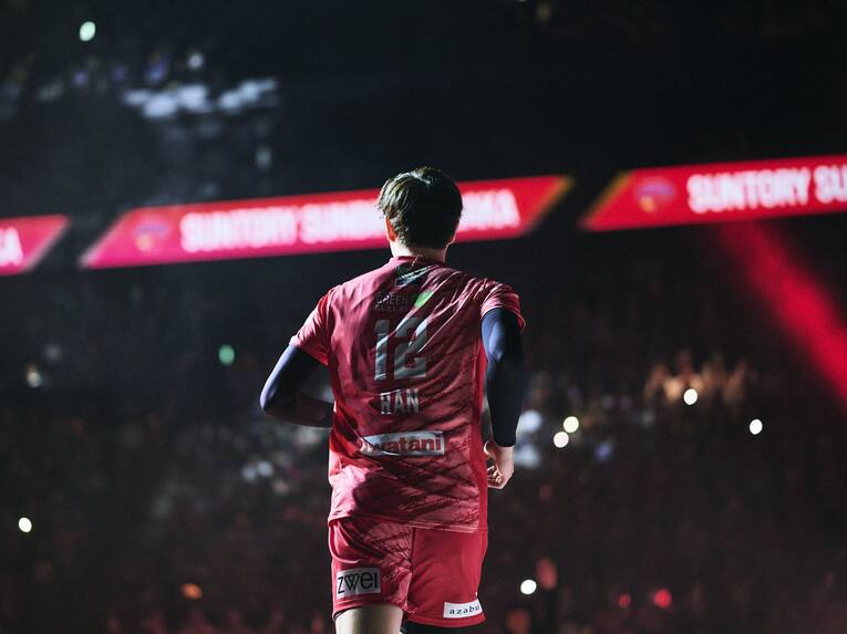 高橋藍（サントリーサンバーズ大阪）　©︎Yuki Suenaga