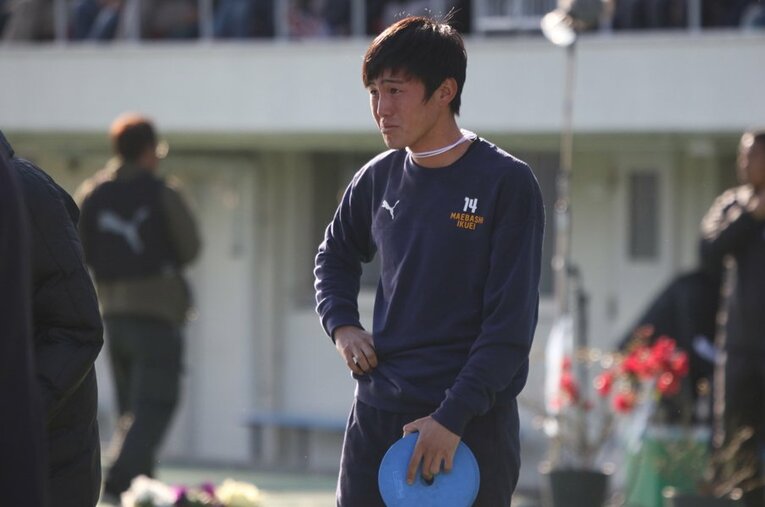 2年生ながら「14」を託されたが、ケガの影響で選手権は未出場に終わった ／ photograph by Takahito Ando